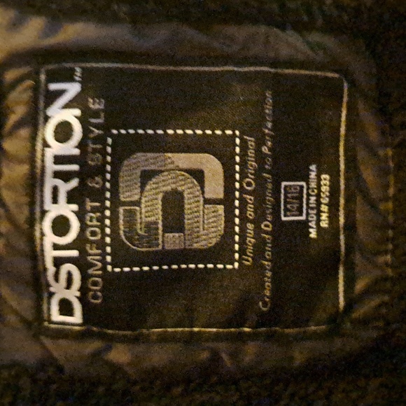 NWOT Distortion Small Jacket - Picture 4 of 5
